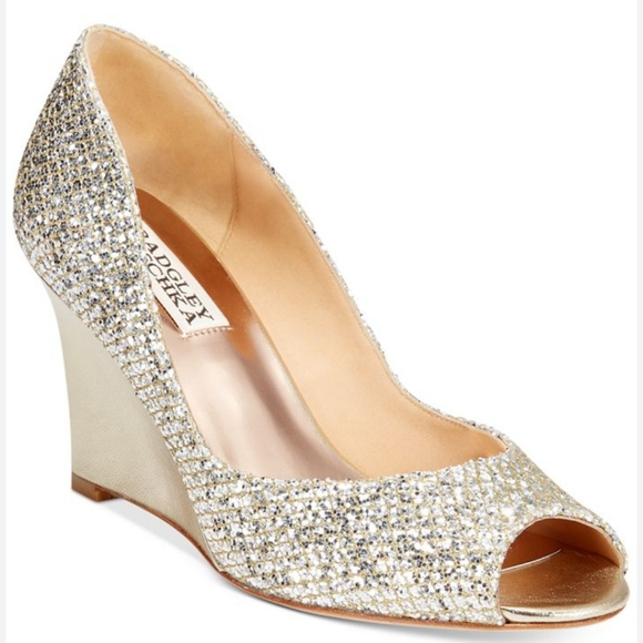Badgley Mischka | Shoes | Badgley Mishka Awake Evening Wedge | Poshmark